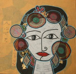 Peinture de ANTOINE MELLADO: Femmes d'ici et d'ailleurs 3