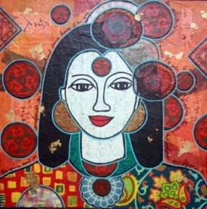 Peinture de ANTOINE MELLADO: Femmes d'ici et d'ailleurs 5