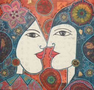 Peinture de ANTOINE MELLADO: Femmes d'ici et d'ailleurs 6