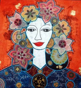 Peinture de ANTOINE MELLADO: Femmes d'ici et d'ailleurs 11