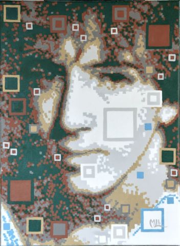 L'artiste Michel Lheureux - 35 years ago L'artiste Michel Lheureux - 35 years ago