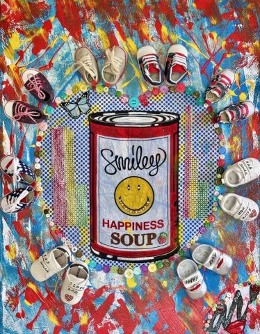 « CHILDREN SPIRIT « - Peinture - SONYA DZIABAS « CHILDREN SPIRIT « - Peinture - SONYA DZIABAS