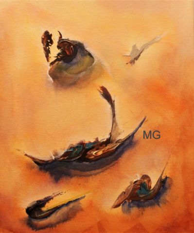 VOYAGE - Peinture - MICHELE MADELEINE GUILLOT VOYAGE - Peinture - MICHELE MADELEINE GUILLOT