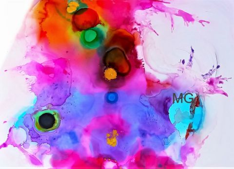 CHAMPAGNE - Peinture - MICHELE MADELEINE GUILLOT CHAMPAGNE - Peinture - MICHELE MADELEINE GUILLOT