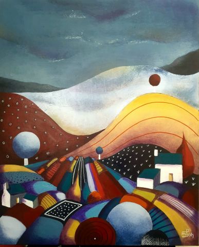 L'artiste Marie-Pierre JAN - Les Vallons 2 L'artiste Marie-Pierre JAN - Les Vallons 2