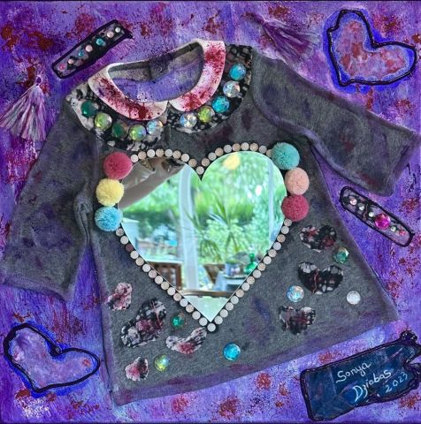 « Mirror of a little girl » - Peinture - SONYA DZIABAS « Mirror of a little girl » - Peinture - SONYA DZIABAS