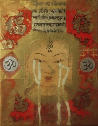 Bouddhas tears - Collage - A l'air'T