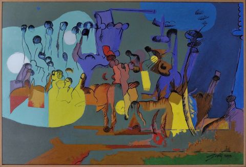 L'artiste Ghu - être-en-et-ensemble L'artiste Ghu - être-en-et-ensemble