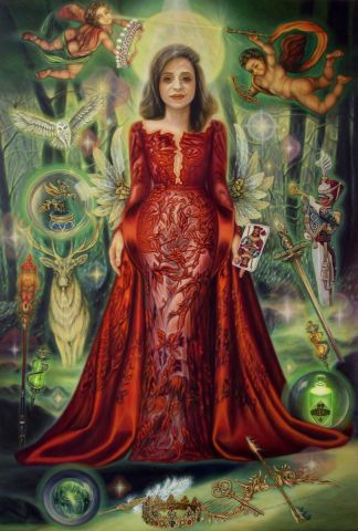 The Icon Coronation - Peinture - Walid LEMKECHER The Icon Coronation - Peinture - Walid LEMKECHER