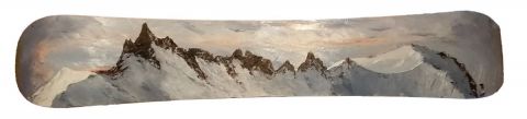 snow 2724 - Peinture - jean pierre gouget