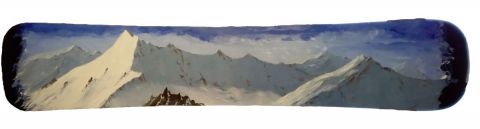 snow 2728 - Peinture - jean pierre gouget