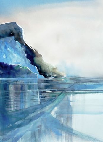 Fluide glacial - Peinture - Jean Luc SECORDEL