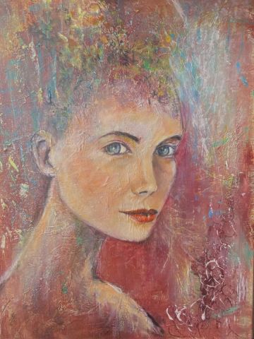 Peinture : élegance - janine chetivet Peinture : élegance - janine chetivet