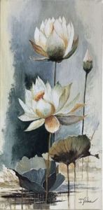 Voir cette oeuvre de Josette Duboz: White Lotus