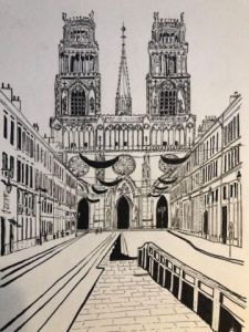 Voir cette oeuvre de COMETE: La Cathedrale Sainte-Croix d'Orleans