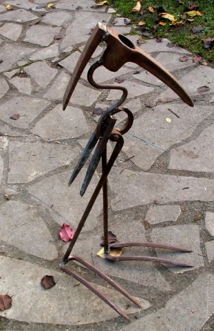 heron - Sculpture - Lalat