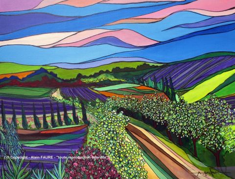 L'artiste ALAIN FAURE - DRÔME DES COLLINES L'artiste ALAIN FAURE - DRÔME DES COLLINES
