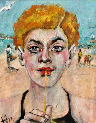 L'artiste soffya - Plage et citronnade  L'artiste soffya - Plage et citronnade