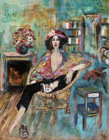 L'artiste soffya - Blue Day L'artiste soffya - Blue Day