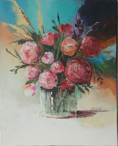 Bouquet de printemps - Peinture - EBOREL