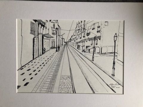 Tram - Dessin - COMETE