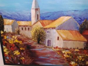 Peinture de Lifa: Lumière de Provence