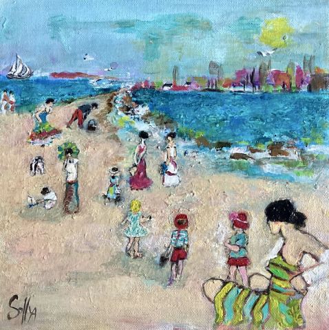 Vacances calabraises  - Peinture - soffya