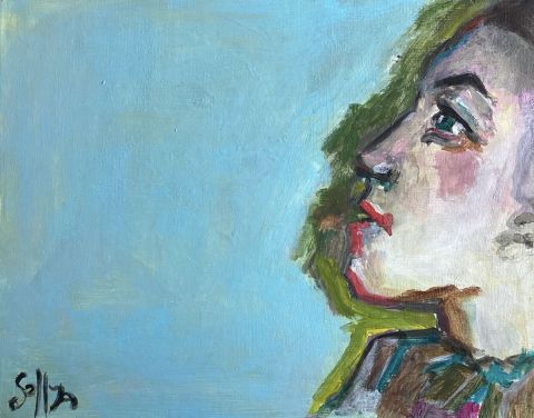 L'artiste soffya - Paradis bleu L'artiste soffya - Paradis bleu