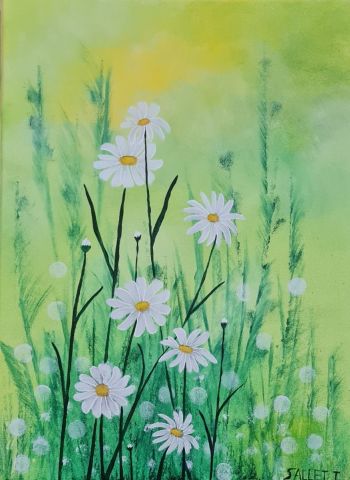 PRINTEMPS - Peinture - isabelle sallet payen