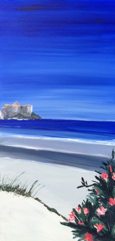 CALVI - Peinture - valerie jouve CALVI - Peinture - valerie jouve