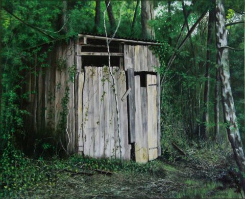 Le Cabanon - Peinture - alain dambes