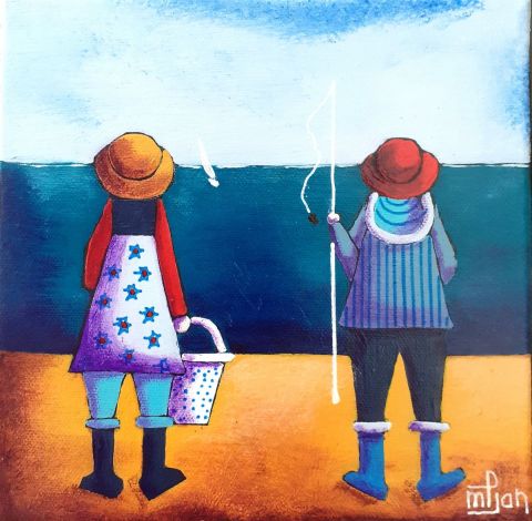 plage 1 - Peinture - Marie-Pierre JAN plage 1 - Peinture - Marie-Pierre JAN