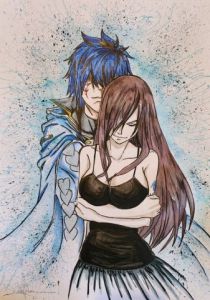 Illustration de johann mastil: Souvenir d'un lien...Jellal et Erza