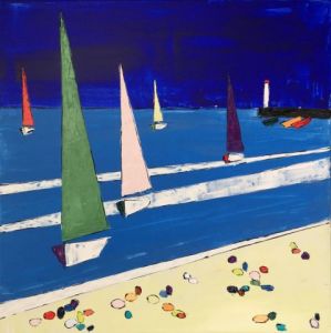 Peinture de valerie jouve: marine #1