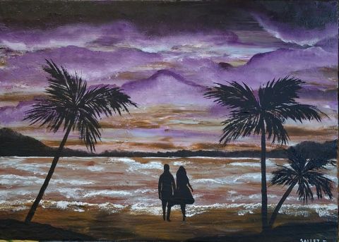 ROMANCE - Peinture - isabelle sallet payen