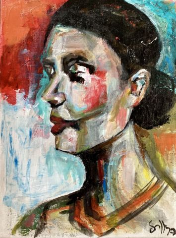 L'artiste soffya - La femme qui rit L'artiste soffya - La femme qui rit