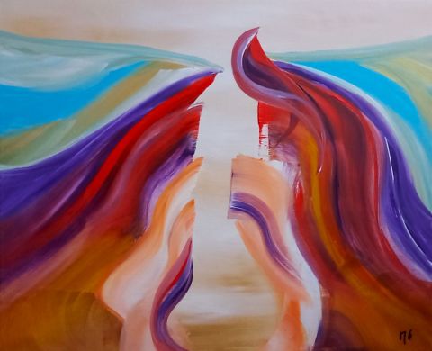 ATTIRANCE - Peinture - MICHELE MADELEINE GUILLOT ATTIRANCE - Peinture - MICHELE MADELEINE GUILLOT