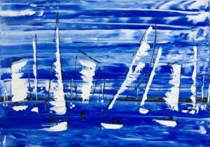 Peinture de valerie jouve: semaine du golfe #2