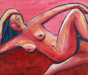 Peinture de valerie jouve: NU