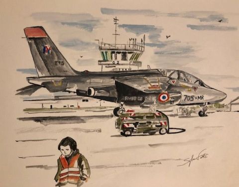 alphajet - Peinture - COMETE