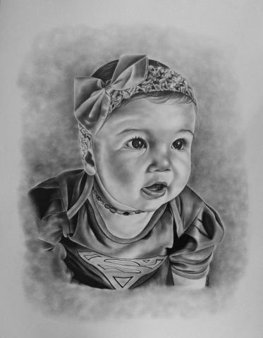 Portrait d'après photo - Dessin - Laetitia passion dessin Portrait d'après photo - Dessin - Laetitia passion dessin