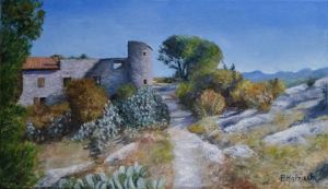 Voir cette oeuvre de Pascale HARNISCH: Mas à Eygalières