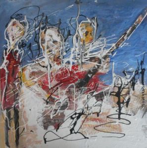 Peinture de BOURGEOIS: Sans titre 1