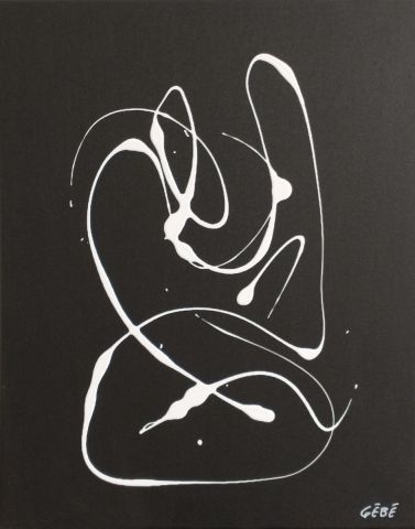 Hommage au frère Jérôme (œuvre No. 3 sur 4) - Peinture - Guy Boulianne