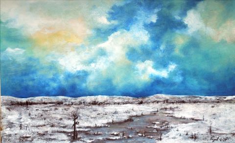 idéogramme  arctique - Peinture - vogel
