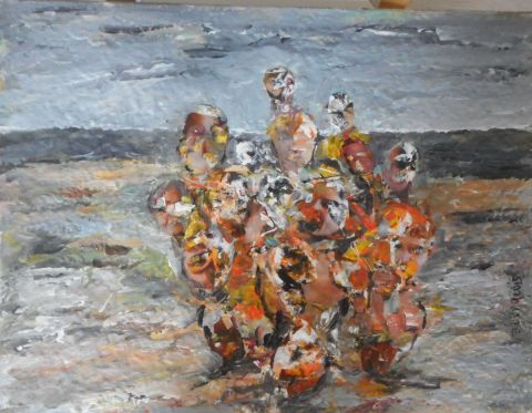 Le dessous des cartes - Peinture - BOURGEOIS