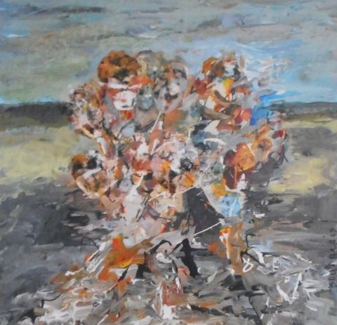 Eau trouble - Peinture - BOURGEOIS
