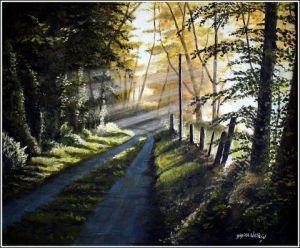 Voir cette oeuvre de watrin91: lever du soleil sur la campagne