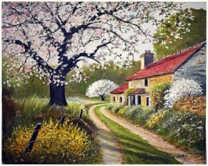 Peinture de watrin91: Le printemps est là