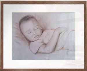 Voir cette oeuvre de isabelle zimmermann: Enfant qui dort